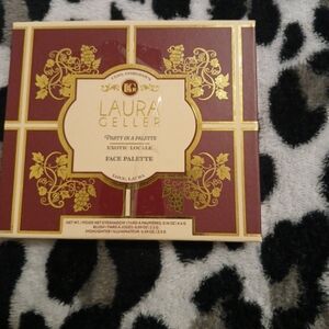 Laura Geller Face Palette — Burgundy & Gold Decorative Box
